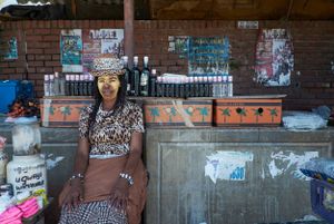 Make-up lady
