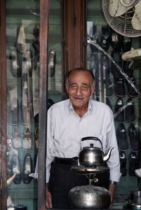 Tea time in Midhat Pasha Souq