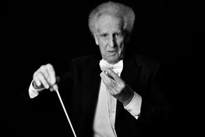 Conductor Benjamin Zander Portrait Session