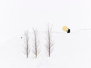 NEIL FOLBERG, Raising the Sun on the Winter Solstice, 2016