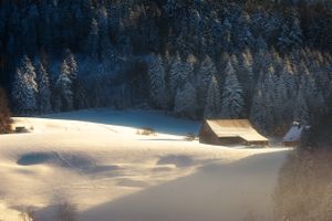 Light through Valley