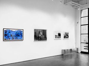 Installation shot at Klompching Gallery, NY, 2017
