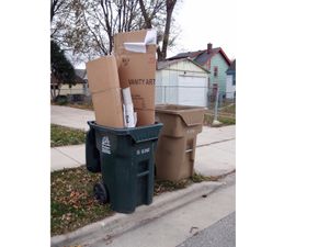 around the corner from the Studio House, Madison, WI, 2016,