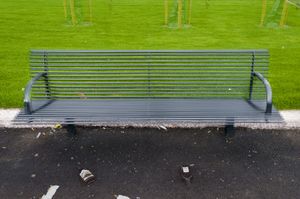 Three brand new benches, Helsinki, 2011