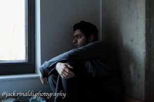 Longing stare