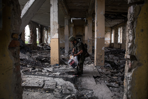 On the frontlines of the war in Ukraine