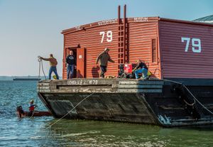 Spinning the Barge