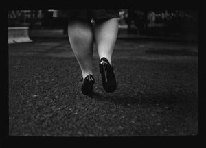 Untitled (Woman's Legs Soho Square), 2013