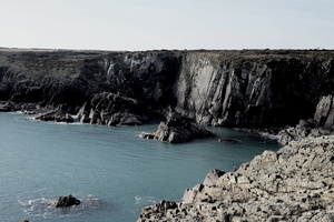 porth glais. off road abereiddi to solfach