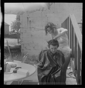 Back Yard Haircut