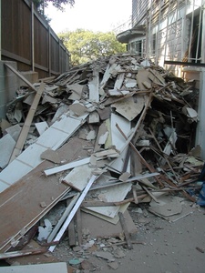 The Kitchen demolition