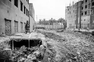 Rana Plaza 3. There was a building.