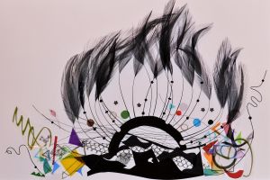 Tilled Dream With Sleeping Cat 2