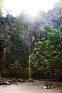 Kompong Trach, Cambodia. Jan 2013. Caves.