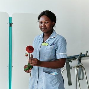 Natasha Bakasa, Staff Nurse with Dahlia