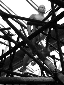 Man Against Adversity