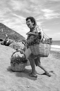 Woman at work