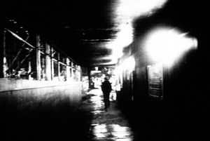 night pulse / street reflect, 35mm film, London