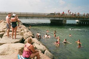"Jaws" bridge, Martha's Vineyard.