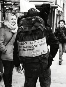 'Help me with my pilgrimage towards Jerusalem'